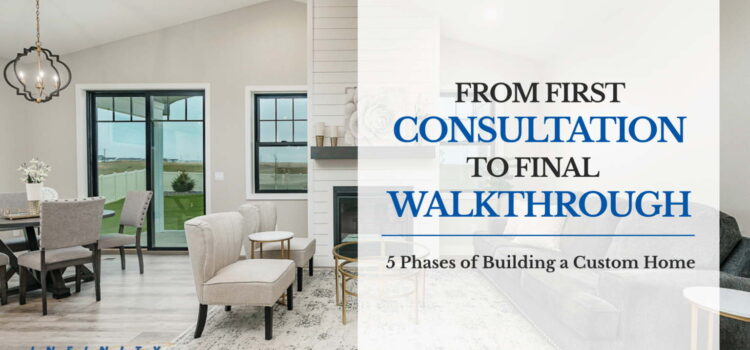 Modern interior showing the 5-phase process for custom homes in Billings by Infinity Homes.